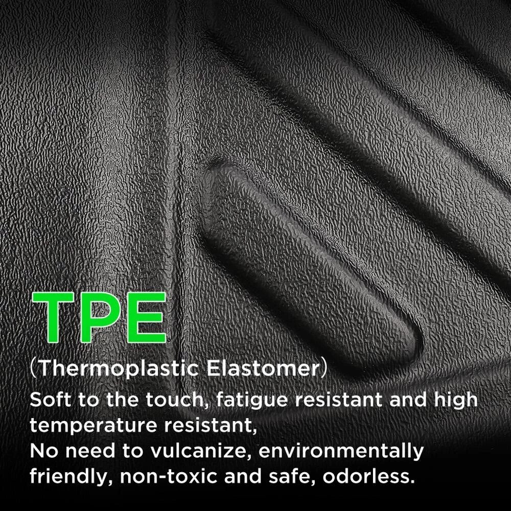 Car Accessories TPE Environmentally Waterproof Non-slip Foot Pad For Tesla Model3 2023 Complete Set Custom All-Weather Floor Mat