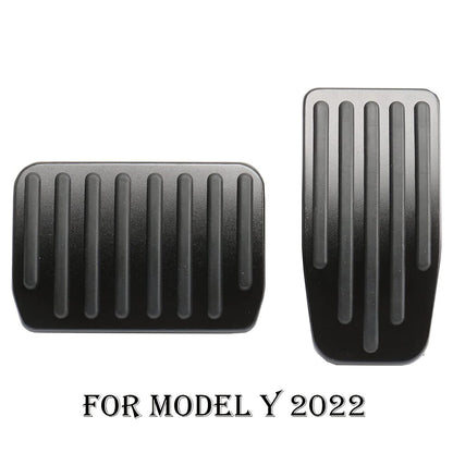 Car Foot Pedal Pads Covers for Tesla Model Y 2022 2021 Non Slip Performance Gas &amp; Brake Pedals Accessories Pedal Cover