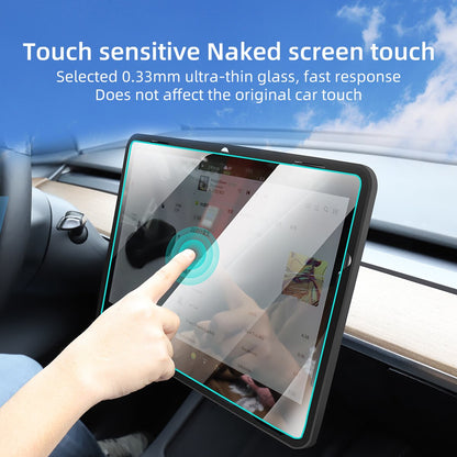 Center Control Touchscreen Car Navigation Touch Screen Protective Film For Tesla Model3 ModelY Model X S 2017-2023 Tempered Film
