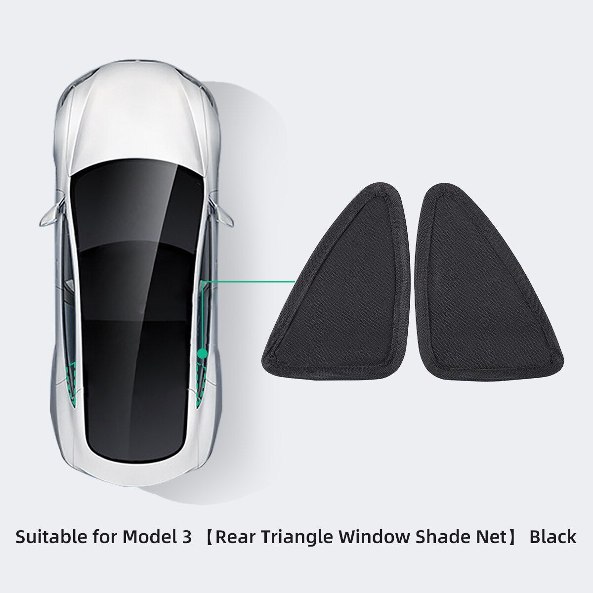 For Tesla Model 3 2022-2023 Car Interior Accessories Sun Shield Front And Rear Sunroof Sun Shade Net Car Window Sunshade