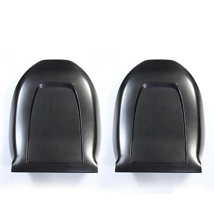 For Tesla Model 3 Model Y 2023 Car Interior Accessories Carbon Fiber Replace The Original Car Seat Back Cover