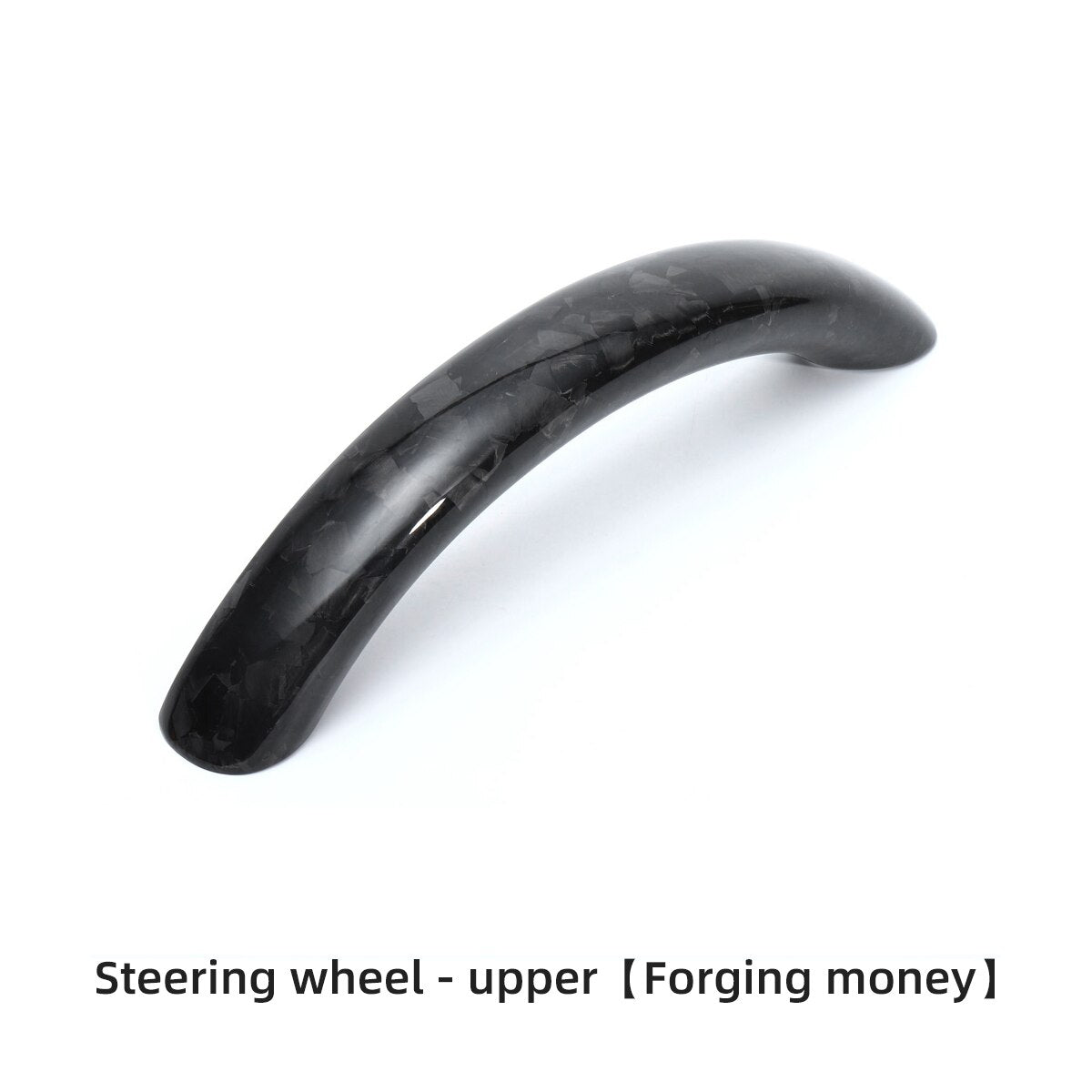 For Tesla Model3 Model Y 2021-2023 Car Steering Wheel Cover Carbon Fiber Steering Wheel Patch Modification Accessories