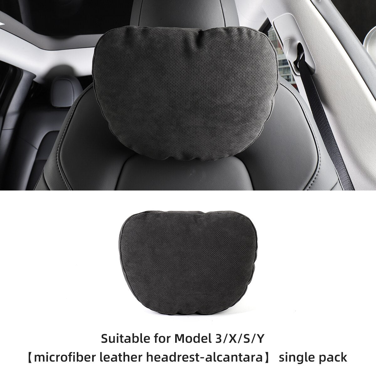 For Tesla Model 3 Y X S Neck Headrest Pillow Car Accessories Head Support Neck Protector Pillow Cushion