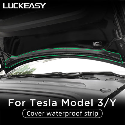 For Tesla Model3 ModelY Front Hood Protective Cover Hood Waterproof Sealing Strip Modification Accessories