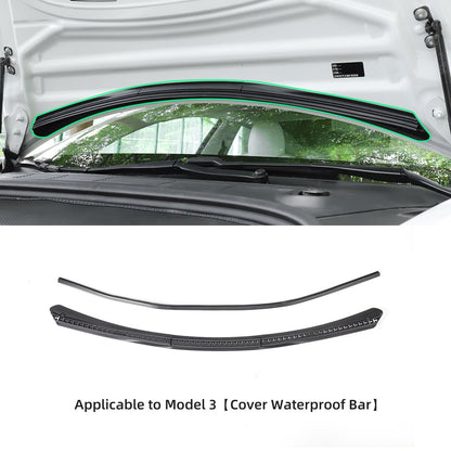 For Tesla Model3 ModelY Front Hood Protective Cover Hood Waterproof Sealing Strip Modification Accessories