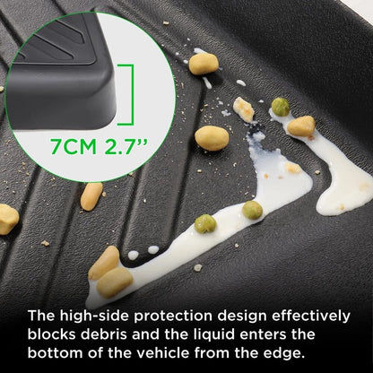Car Accessories TPE Environmentally Waterproof Non-slip Foot Pad For Tesla Model3 2023 Complete Set Custom All-Weather Floor Mat