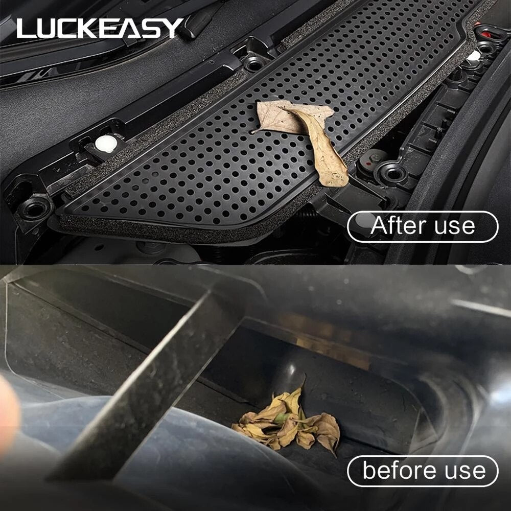 Car Air Inlet Protect Cover For Tesla Model 3 2017-2020 Intake Engine Room Protect Patch Filter Screen Isolation Network Model3