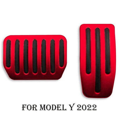 Car Foot Pedal Pads Covers for Tesla Model Y 2022 2021 Non Slip Performance Gas &amp; Brake Pedals Accessories Pedal Cover