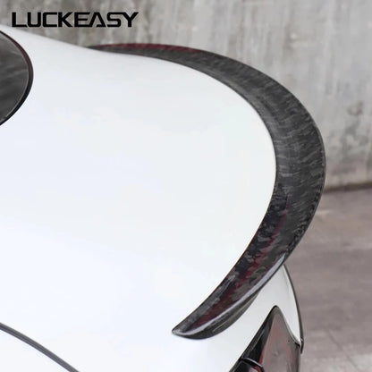 Car Forged Carbon Fiber Rear Spoiler Wing For Tesla Model 3 Exterior Modification Accessories Model 3 2022 Carbon Fiber Spoiler