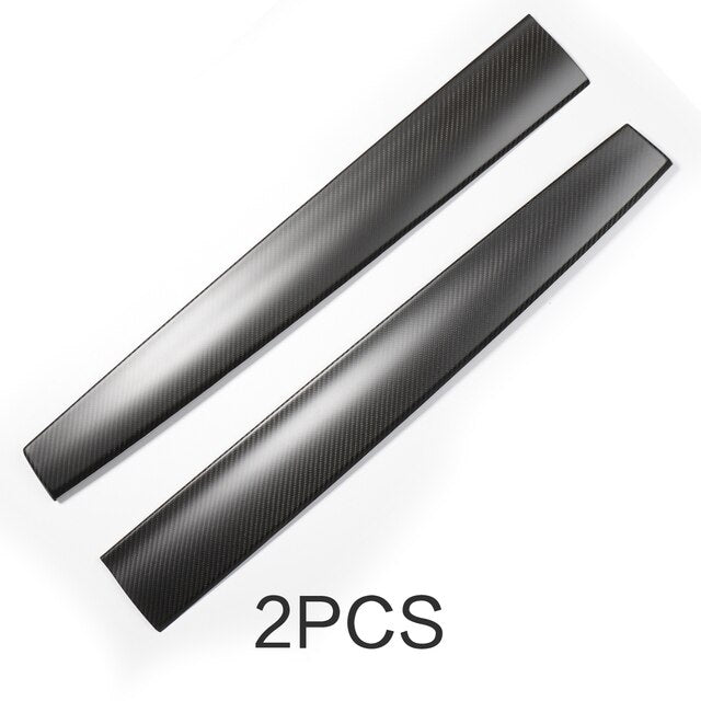 Car Steering Wheel Central Control Sticker For Tesla Model Y 2021-2023 Door Window Button Column Shift Matte Carbon Fiber Patch