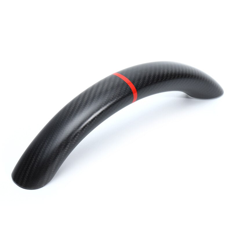 Car Steering Wheel Central Control Sticker For Tesla Model Y 2021-2023 Door Window Button Column Shift Matte Carbon Fiber Patch