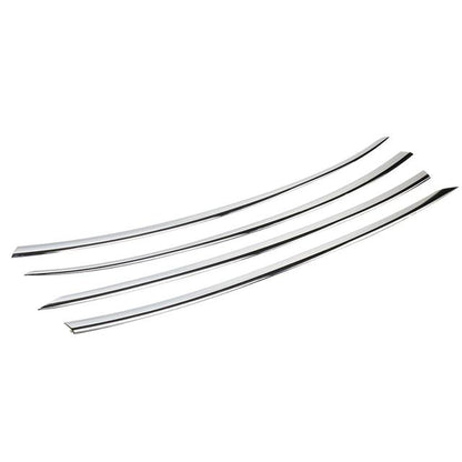 Car Window Frame Rain Shield Silver For Tesla Model 3 Exterior Modification Accessories Model3 2017-2022 South Korea Imported