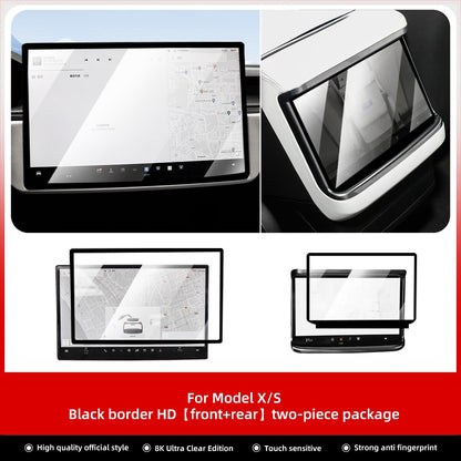 Center Control Touchscreen Car Navigation Touch Screen Protective Film For Tesla Model3 ModelY Model X S 2017-2023 Tempered Film