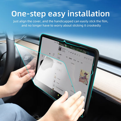 Center Control Touchscreen Car Navigation Touch Screen Protective Film For Tesla Model3 ModelY Model X S 2017-2023 Tempered Film