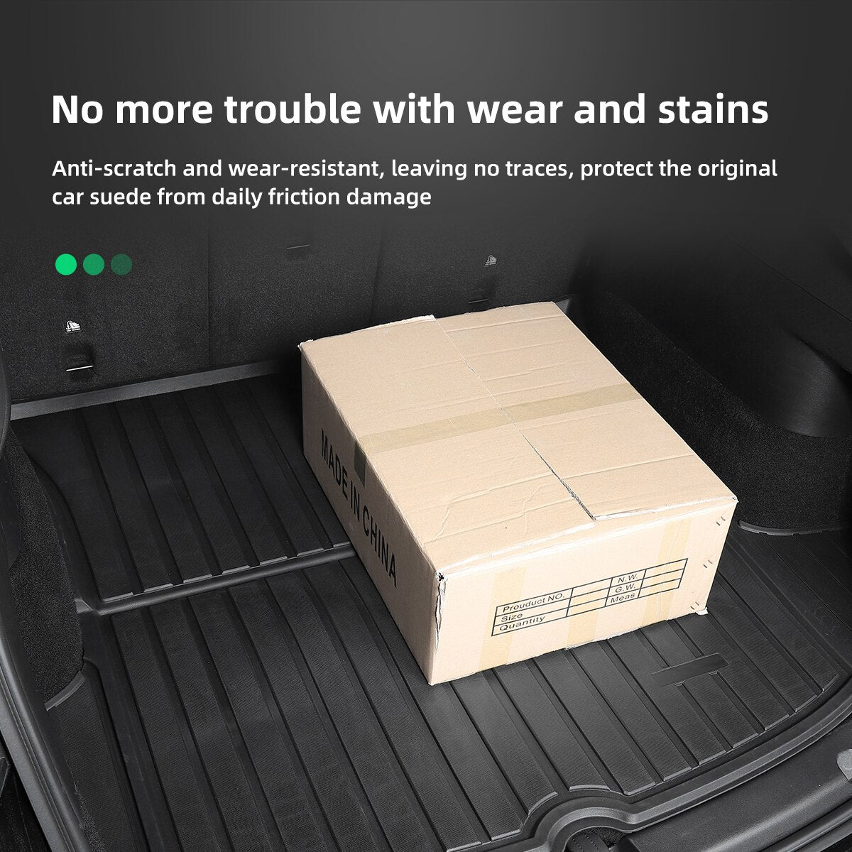 For Tesla Model 3 Model Y 2021-2023 Front Trunk Mat Wear-resistant Pads Lower Trunk Mat Car Interior Accessories