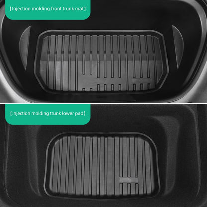 For Tesla Model 3 Model Y 2021-2023 Front Trunk Mat Wear-resistant Pads Lower Trunk Mat Car Interior Accessories