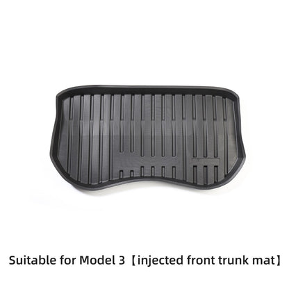 For Tesla Model 3 Model Y 2021-2023 Front Trunk Mat Wear-resistant Pads Lower Trunk Mat Car Interior Accessories