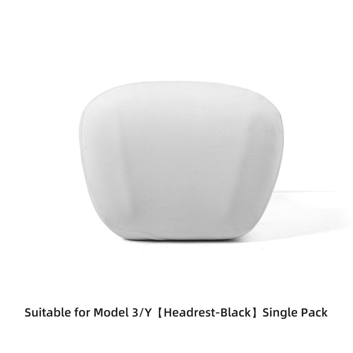 For Tesla Model 3 Model Y Car Neck Seat Pillow Interior Accessories Car Memory Foam Suede Travel Headrest Lumbar Pillow