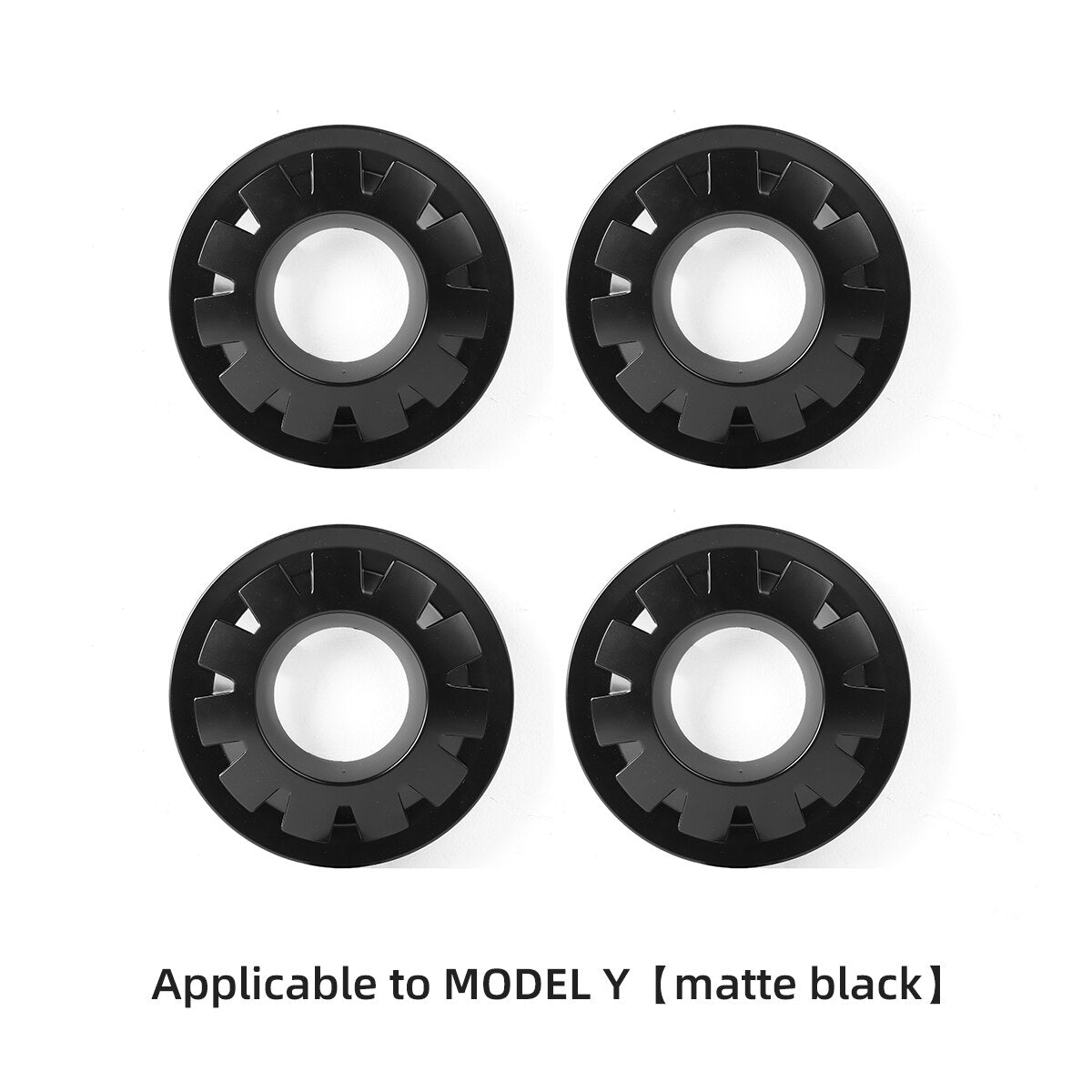 For Tesla Model Y 20 Inch Wheel Hub Center Cover ABS Decoration Wheel Cap Tesla Auto Accessories Exterior Carbon Fiber Black Red