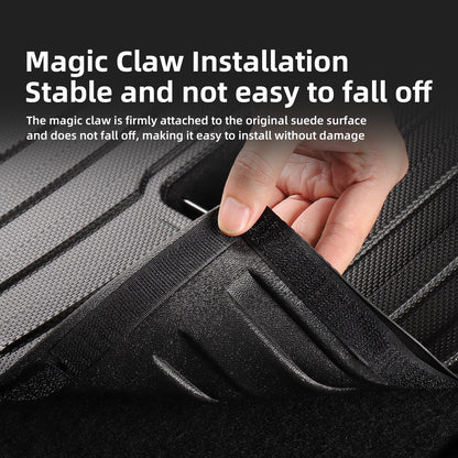 For Tesla Model Y 2021-2023 Rear Trunk Seat Backrest Cushion Anti-Kick Mat Car Accessories TPE Trunk Protection Pad