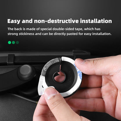 For Tesla Model Y 2021-2023 Silicone Wiper Hole Protector Plugs Kit Car Accessories 2Pcs