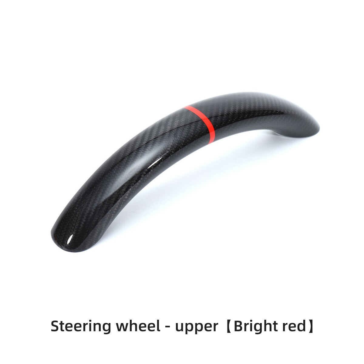 For Tesla Model3 Model Y 2021-2023 Car Steering Wheel Cover Carbon Fiber Steering Wheel Patch Modification Accessories