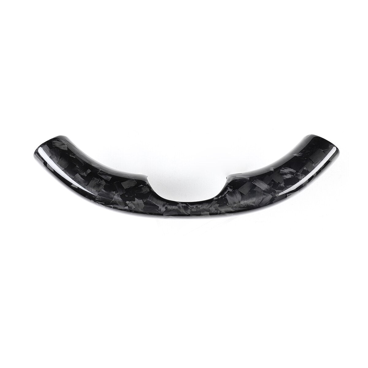 For Tesla Model3 Model Y 2021-2023 Car Steering Wheel Cover Carbon Fiber Steering Wheel Patch Modification Accessories