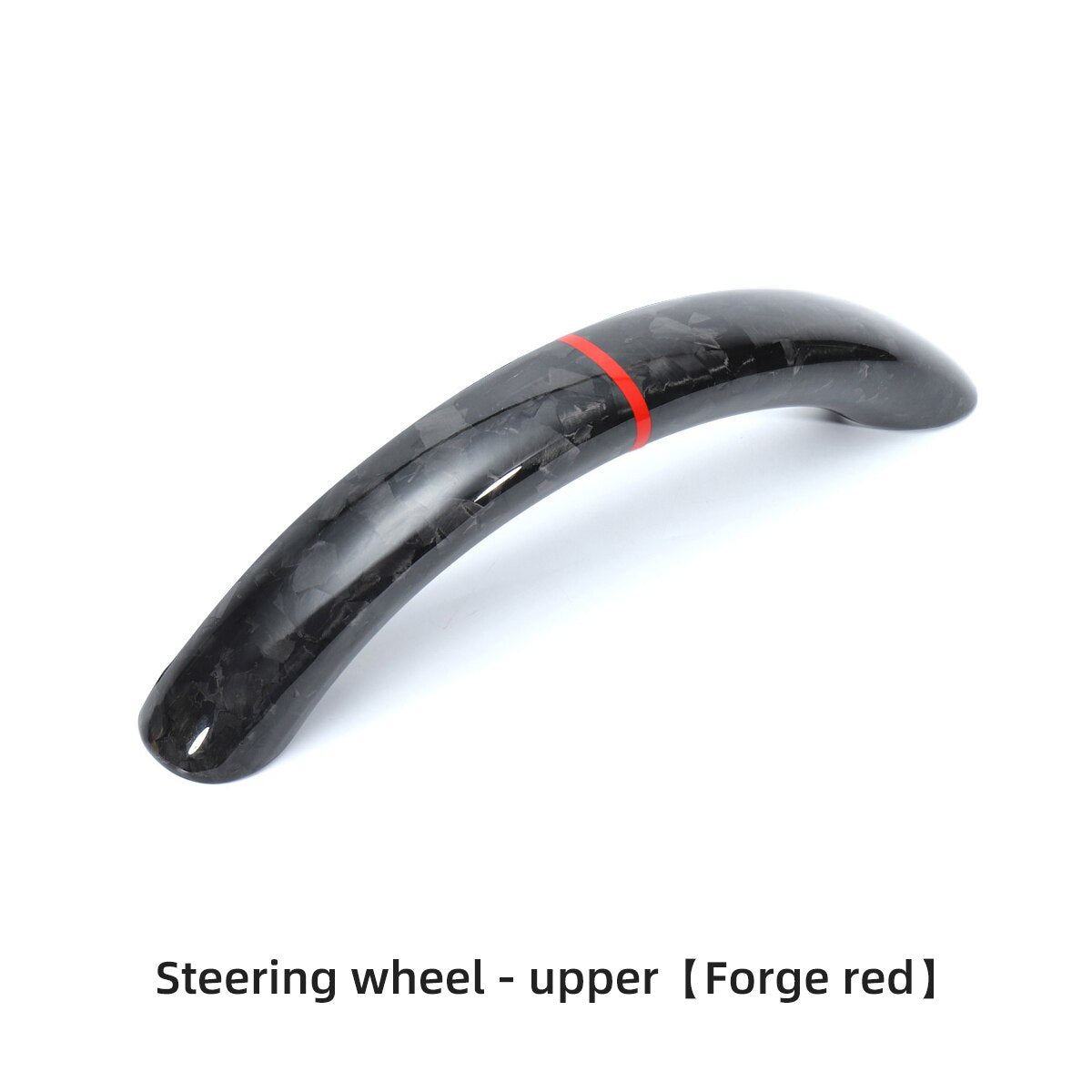 For Tesla Model3 Model Y 2021-2023 Car Steering Wheel Cover Carbon Fiber Steering Wheel Patch Modification Accessories