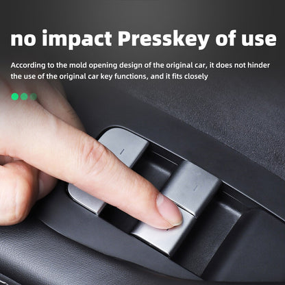 For Tesla Model3 ModelY 2017-2023 Window Lifting Button Decoration Patch Interior Accessories Car Window Switch Button Sticker
