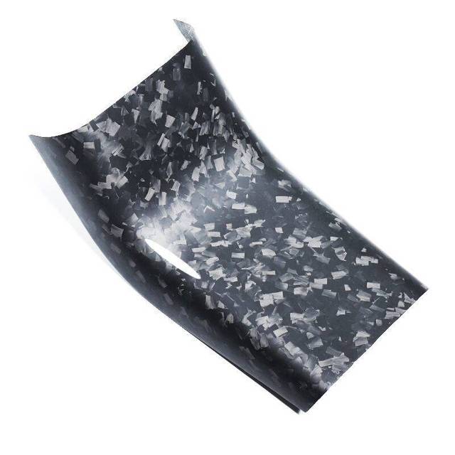 Forged Carbon Fiber Patch For Tesla Model Y 2021-2023 Car Steering Wheel Central Control Car Door Window Button Column Shift