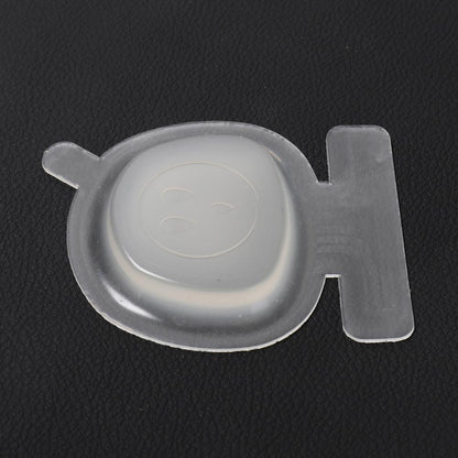 LUCKEASY Car Charging Port Protection Cover For Tesla Model 3 Model3 2023 Charging Port Dust Plug WHITE/BLACK