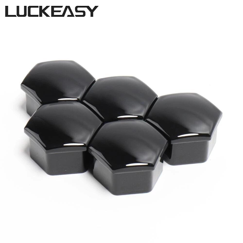 LUCKEASY For Tesla Model 3 Model X Model S 2017-2023 Wheel Hub Screw Cover Kit Car Accessories Wheel Nut Caps 20Pcs/Set