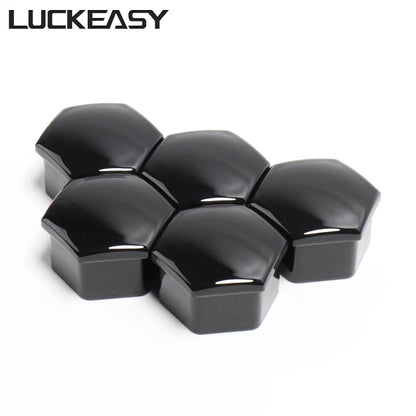 LUCKEASY For Tesla Model 3 Model X Model S 2017-2023 Wheel Hub Screw Cover Kit Car Accessories Wheel Nut Caps 20Pcs/Set