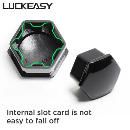 LUCKEASY For Tesla Model 3 Model X Model S 2017-2023 Wheel Hub Screw Cover Kit Car Accessories Wheel Nut Caps 20Pcs/Set