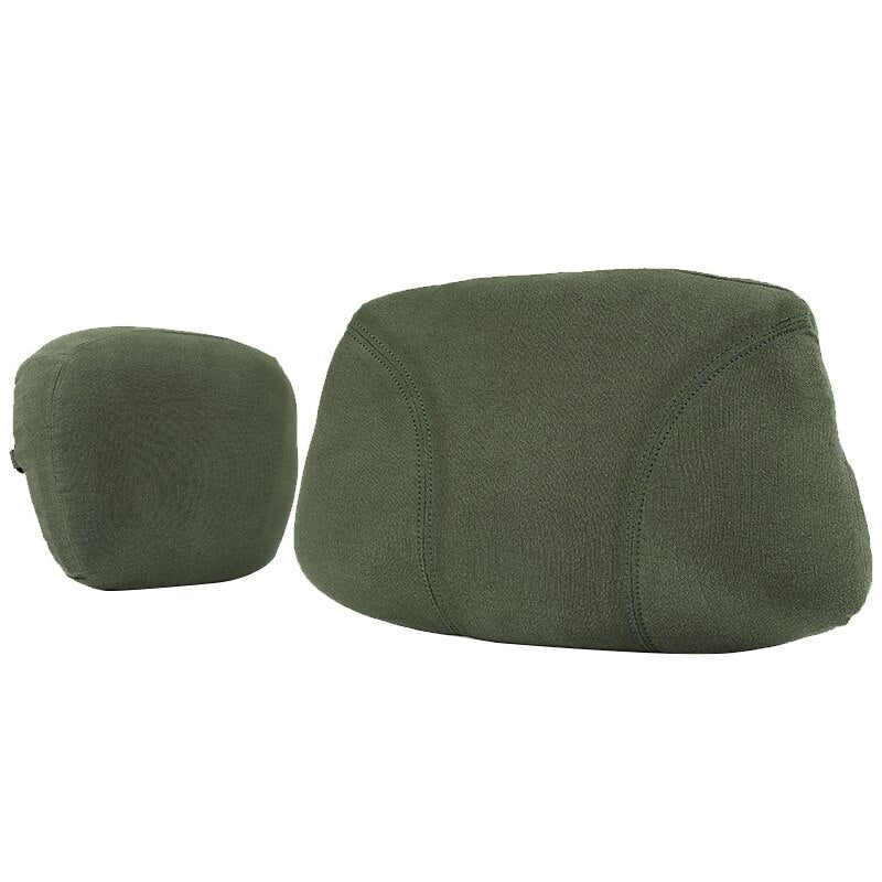 LUCKEASY For Tesla Model3 Model Y Memory Foam Breathable Seat Neck Headrest Lumbar Support Cushion Pillow Car Accessories