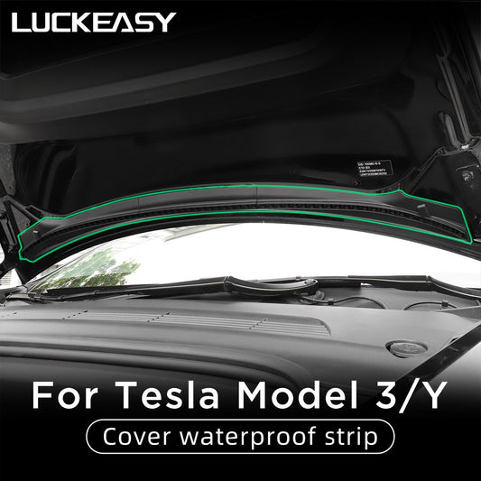 For Tesla Model3 ModelY Front Hood Protective Cover Hood Waterproof Sealing Strip Modification Accessories