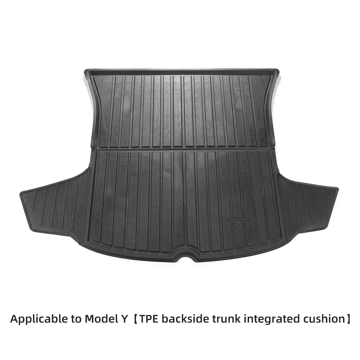 LUCKEASY Front And Rear Trunk Mats Auto Accessories For Tesla Model 3 Model Y 2021-2023 TPE Non-Slip Easy Clean Storage Mat